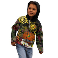 Papua New Guinea 50th Independence Anniversary Kid Hoodie Independen Stet bilong Papua Niu Gini LT14 - Polynesian Pride