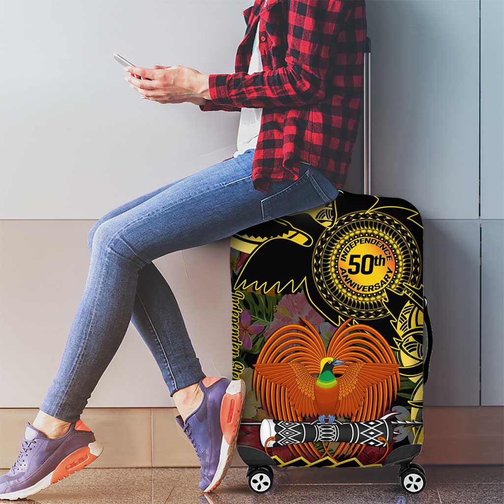 Papua New Guinea 50th Independence Anniversary Luggage Cover Independen Stet bilong Papua Niu Gini LT14 - Polynesian Pride