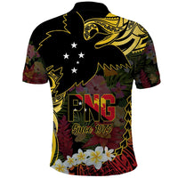 Papua New Guinea 50th Independence Anniversary Polo Shirt Independen Stet bilong Papua Niu Gini LT14 - Polynesian Pride