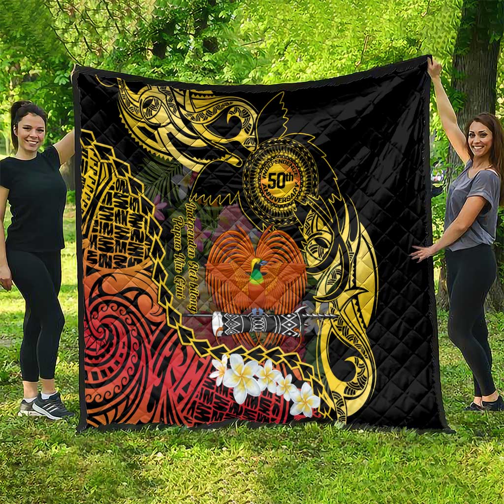 Papua New Guinea 50th Independence Anniversary Quilt Independen Stet bilong Papua Niu Gini LT14 - Polynesian Pride