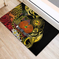 Papua New Guinea 50th Independence Anniversary Rubber Doormat Independen Stet bilong Papua Niu Gini LT14 - Polynesian Pride