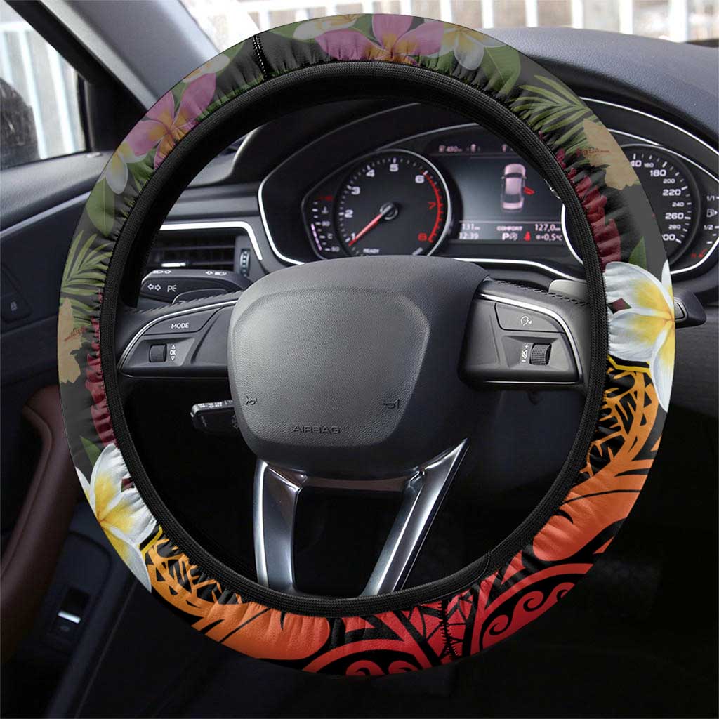 Papua New Guinea 50th Independence Anniversary Steering Wheel Cover Independen Stet bilong Papua Niu Gini LT14 - Polynesian Pride