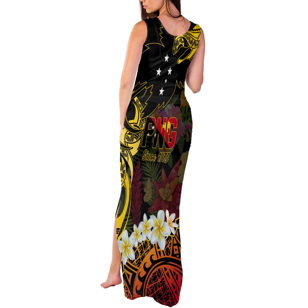 Papua New Guinea 50th Independence Anniversary Tank Maxi Dress Independen Stet bilong Papua Niu Gini LT14 - Polynesian Pride
