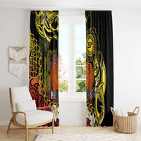 Papua New Guinea 50th Independence Anniversary Window Curtain Independen Stet bilong Papua Niu Gini LT14 - Polynesian Pride