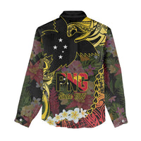 Papua New Guinea 50th Independence Anniversary Women Casual Shirt Independen Stet bilong Papua Niu Gini LT14 - Polynesian Pride