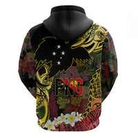 Papua New Guinea 50th Independence Anniversary Zip Hoodie Independen Stet bilong Papua Niu Gini LT14 - Polynesian Pride