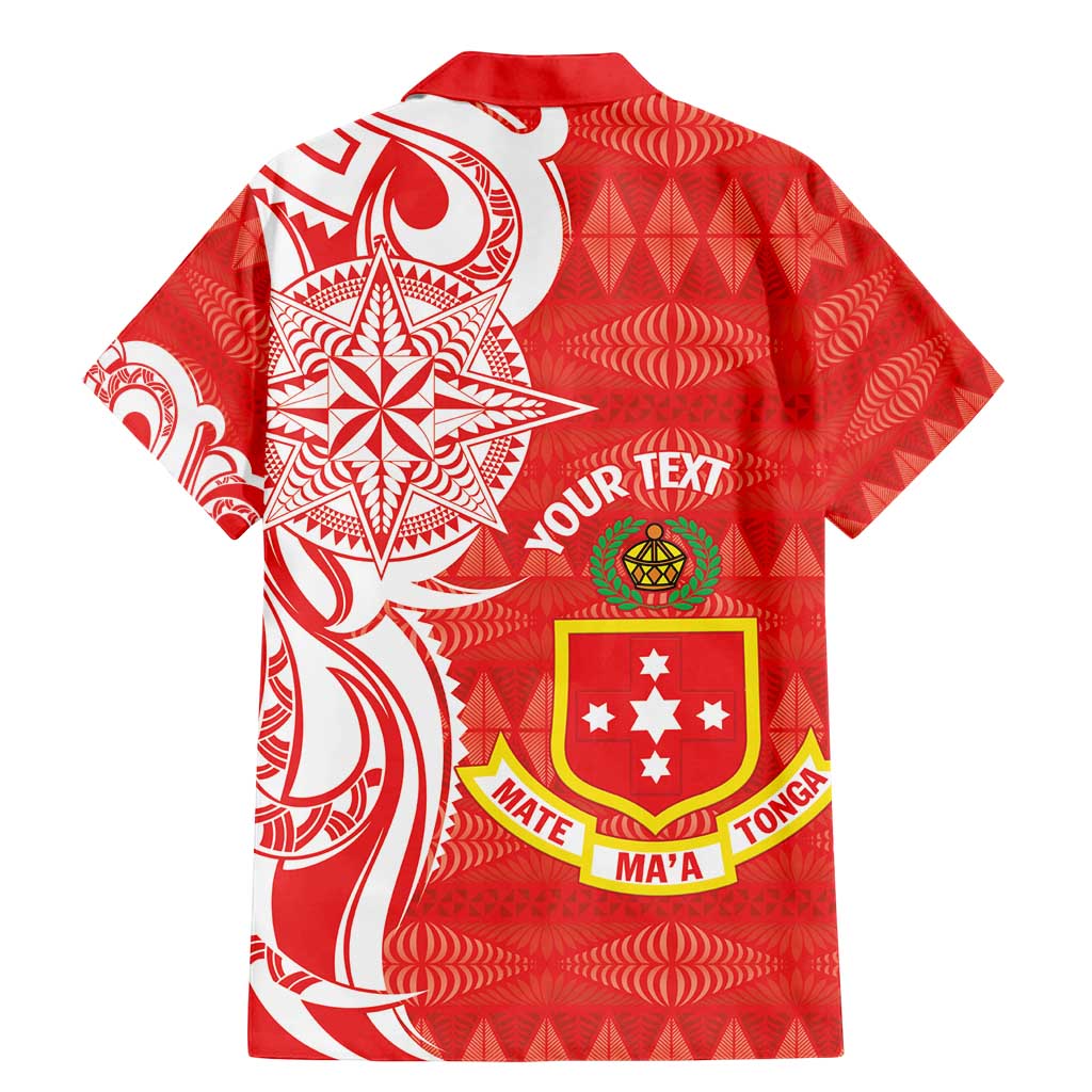 Personalised Kolisi Tonga Family Matching Mermaid Dress and Hawaiian Shirt Mate Maa Tonga Ngatu Pattern LT14 - Polynesian Pride