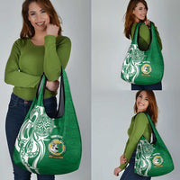 Personalised Liahona - Saineha High School Grocery Bag Tongan Ngatu Pattern - Polynesian Pride