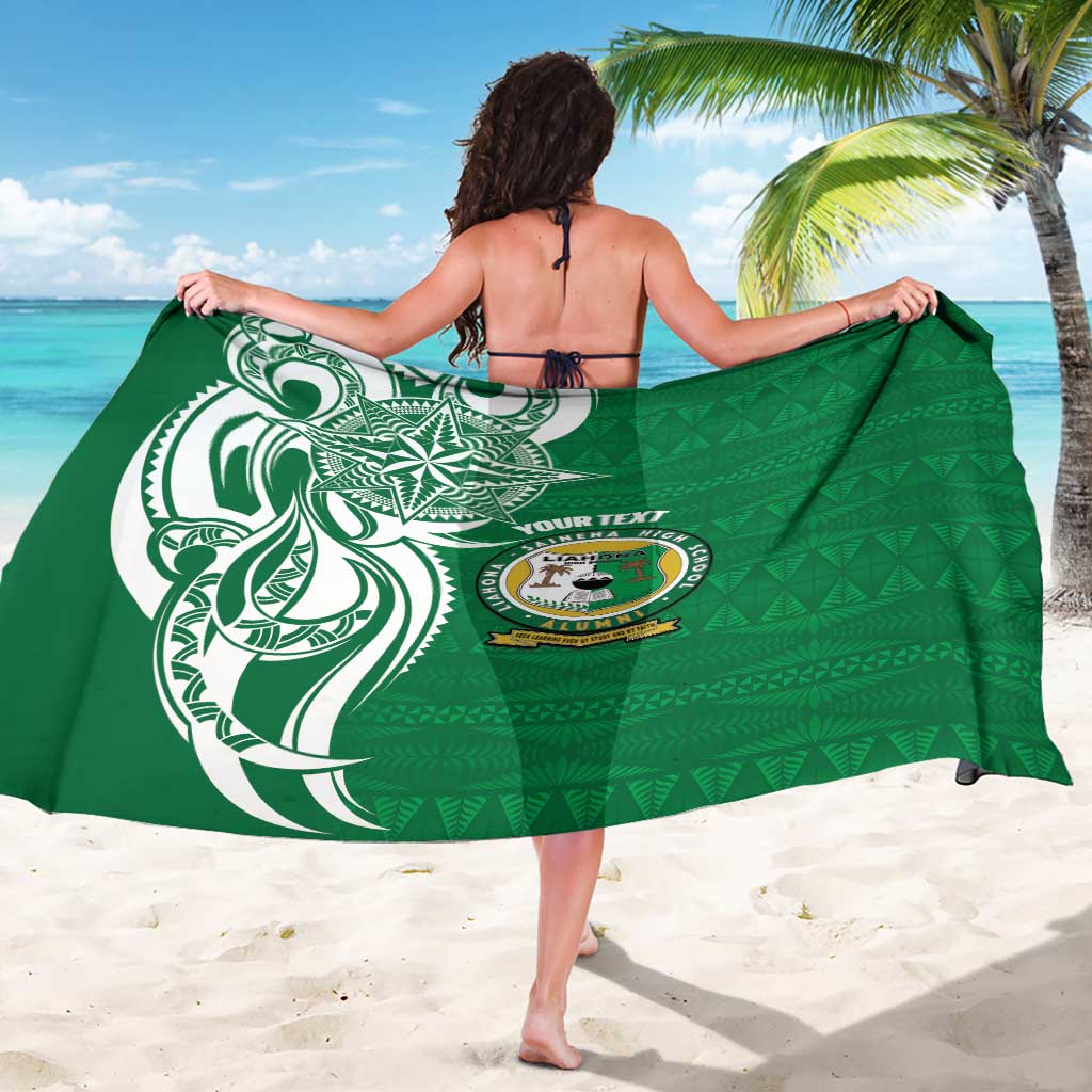 Personalised Liahona - Saineha High School Sarong Tongan Ngatu Pattern LT14 - Polynesian Pride