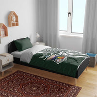 Personalised Tonga Takuilau College Bedding Set Est 1975 Tongan Ngatu Pattern - Polynesian Pride