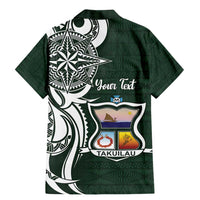Personalised Tonga Takuilau College Family Matching Mermaid Dress and Hawaiian Shirt Est 1975 Tongan Ngatu Pattern LT14 - Polynesian Pride