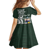 Personalised Tonga Takuilau College Family Matching Off Shoulder Maxi Dress and Hawaiian Shirt Est 1975 Tongan Ngatu Pattern LT14 - Polynesian Pride