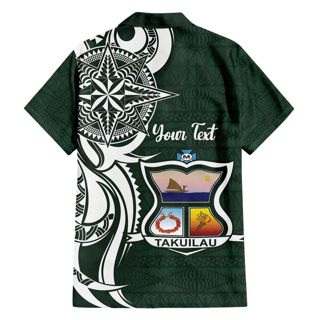 Personalised Tonga Takuilau College Family Matching Summer Maxi Dress and Hawaiian Shirt Est 1975 Tongan Ngatu Pattern LT14 - Polynesian Pride