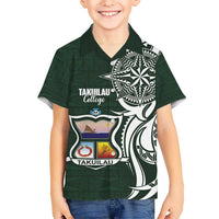 Personalised Tonga Takuilau College Hawaiian Shirt Est 1975 Tongan Ngatu Pattern - Polynesian Pride