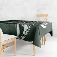 Personalised Tonga Takuilau College Tablecloth Est 1975 Tongan Ngatu Pattern - Polynesian Pride