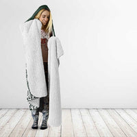 Personalised Tonga Takuilau College Hooded Blanket 50th Anniversary Ngatu Kupesi - Polynesian Pride