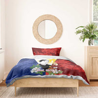 Philippines Rizal Day Bedding Set Filipino Sampaguita Grunge Style LT14 - Polynesian Pride