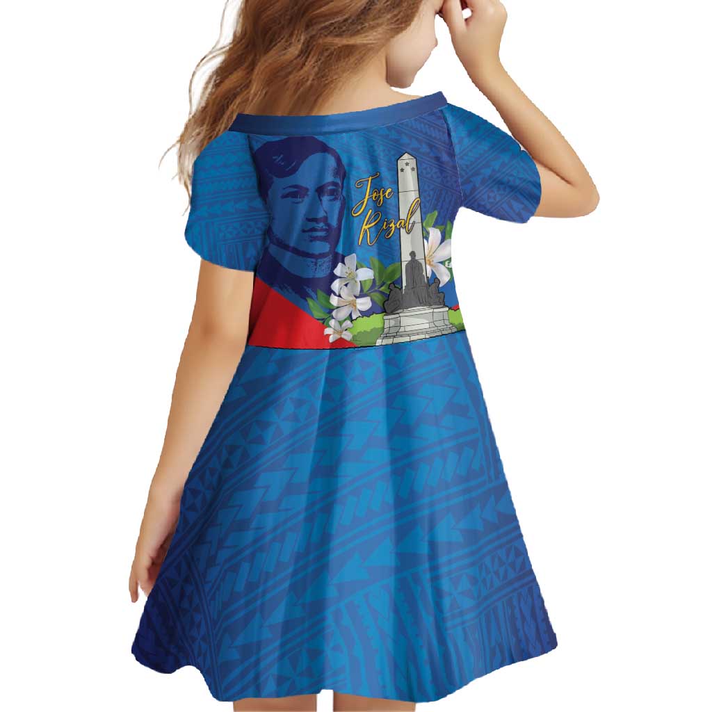 Philippines Rizal Day Family Matching Mermaid Dress and Hawaiian Shirt Filipino Motto Stella Polynesian Pattern LT14 - Polynesian Pride