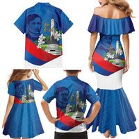 Philippines Rizal Day Family Matching Mermaid Dress and Hawaiian Shirt Filipino Motto Stella Polynesian Pattern LT14 - Polynesian Pride