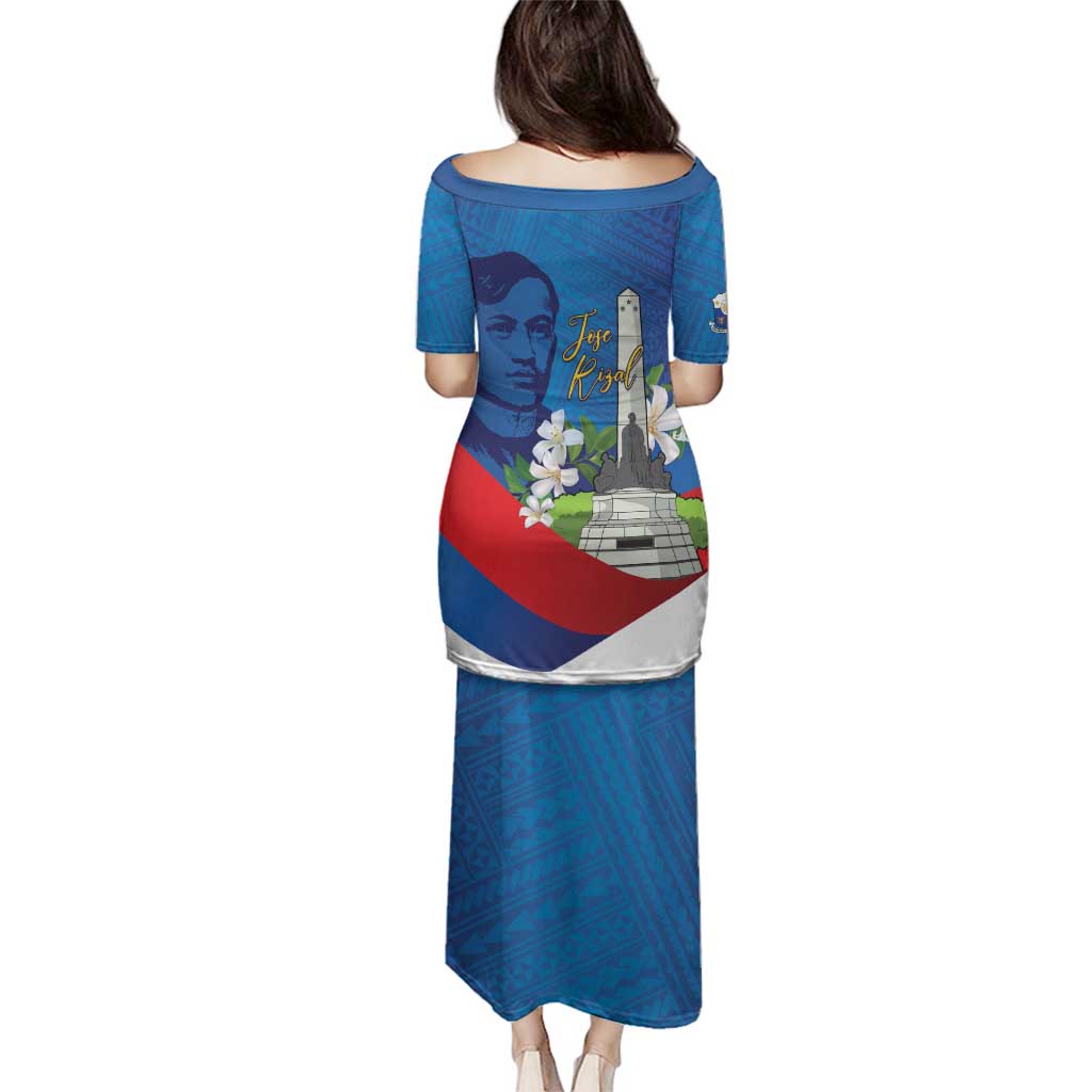 Philippines Rizal Day Family Matching Puletasi and Hawaiian Shirt Filipino Motto Stella Polynesian Pattern LT14 - Polynesian Pride