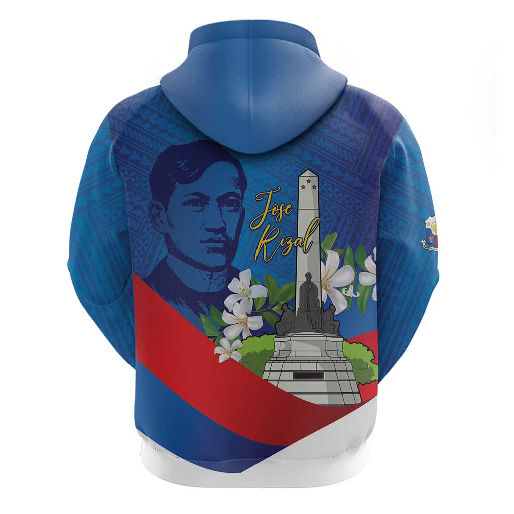 Philippines Rizal Day Hoodie Filipino Motto Stella Polynesian Pattern LT14 - Polynesian Pride