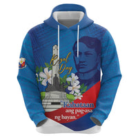 Philippines Rizal Day Hoodie Filipino Motto Stella Polynesian Pattern LT14 - Polynesian Pride