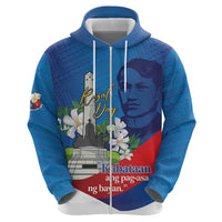 Philippines Rizal Day Hoodie Filipino Motto Stella Polynesian Pattern LT14 - Polynesian Pride