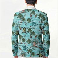 Aloha Hawaii Surfing Tropical Seamless Blazer LT14 - Polynesian Pride