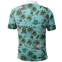 Aloha Hawaii Surfing Tropical Seamless Polo Shirt LT14 - Polynesian Pride