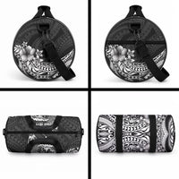 Hawaii Surfing Personalized Duffle Bag Born To Surf Tiki Hawaiian Pattern