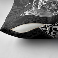 Hawaii Surfing Personalized Pillow Cover Born To Surf Tiki Hawaiian Pattern LT14 - Polynesian Pride