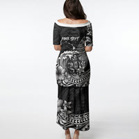 Hawaii Surfing Personalized Puletasi Born To Surf Tiki Hawaiian Pattern LT14 - Polynesian Pride