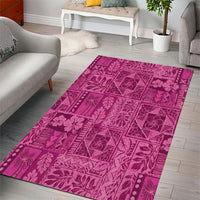 Hawaii Rainforest Beach Tropical Flowers Area Rug LT14 - Polynesian Pride