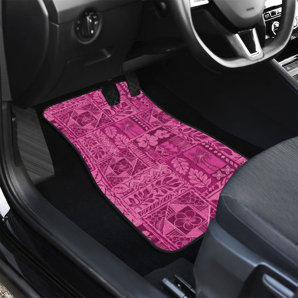 Hawaii Rainforest Beach Tropical Flowers Car Mats LT14 - Polynesian Pride