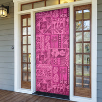 Hawaii Rainforest Beach Tropical Flowers Door Cover LT14 - Polynesian Pride
