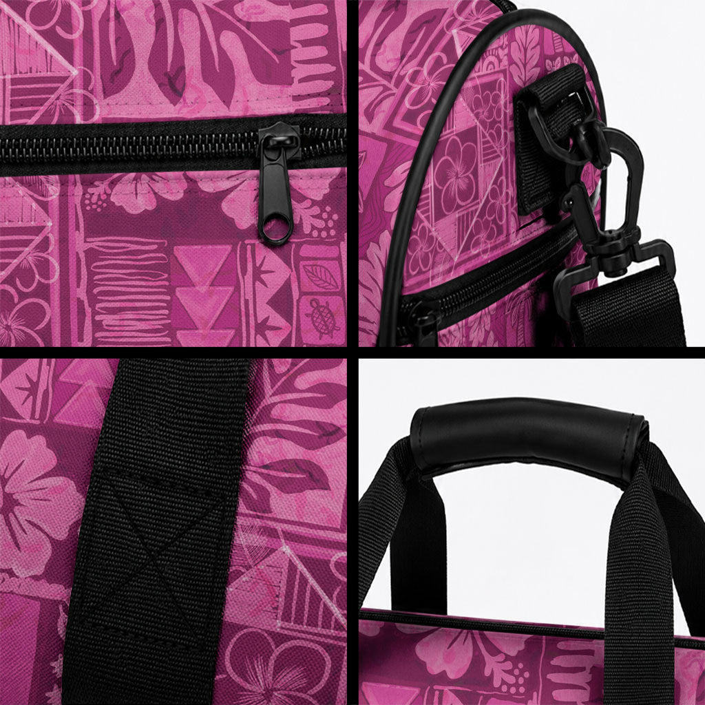Hawaii Rainforest Beach Tropical Flowers Duffle Bag