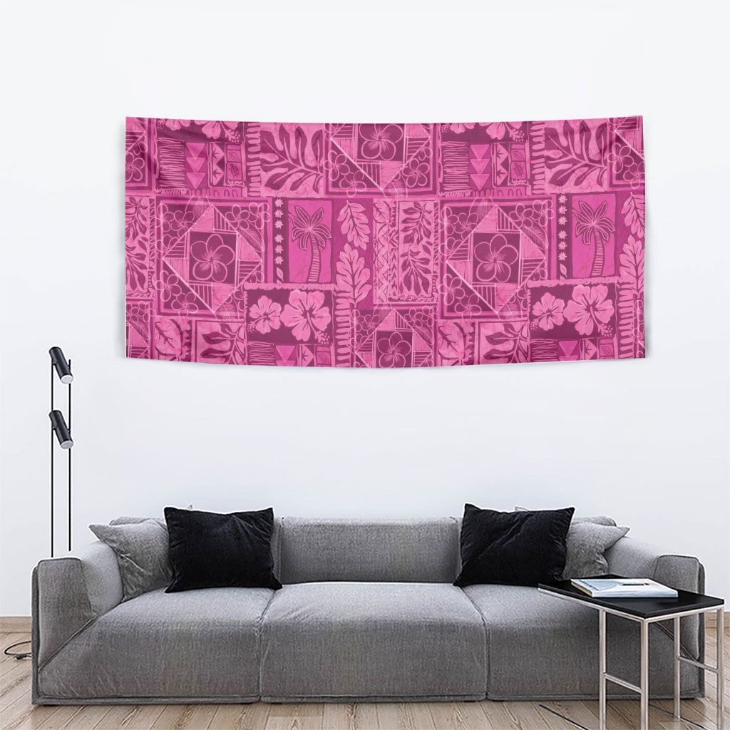 Hawaii Rainforest Beach Tropical Flowers Tapestry LT14 - Polynesian Pride