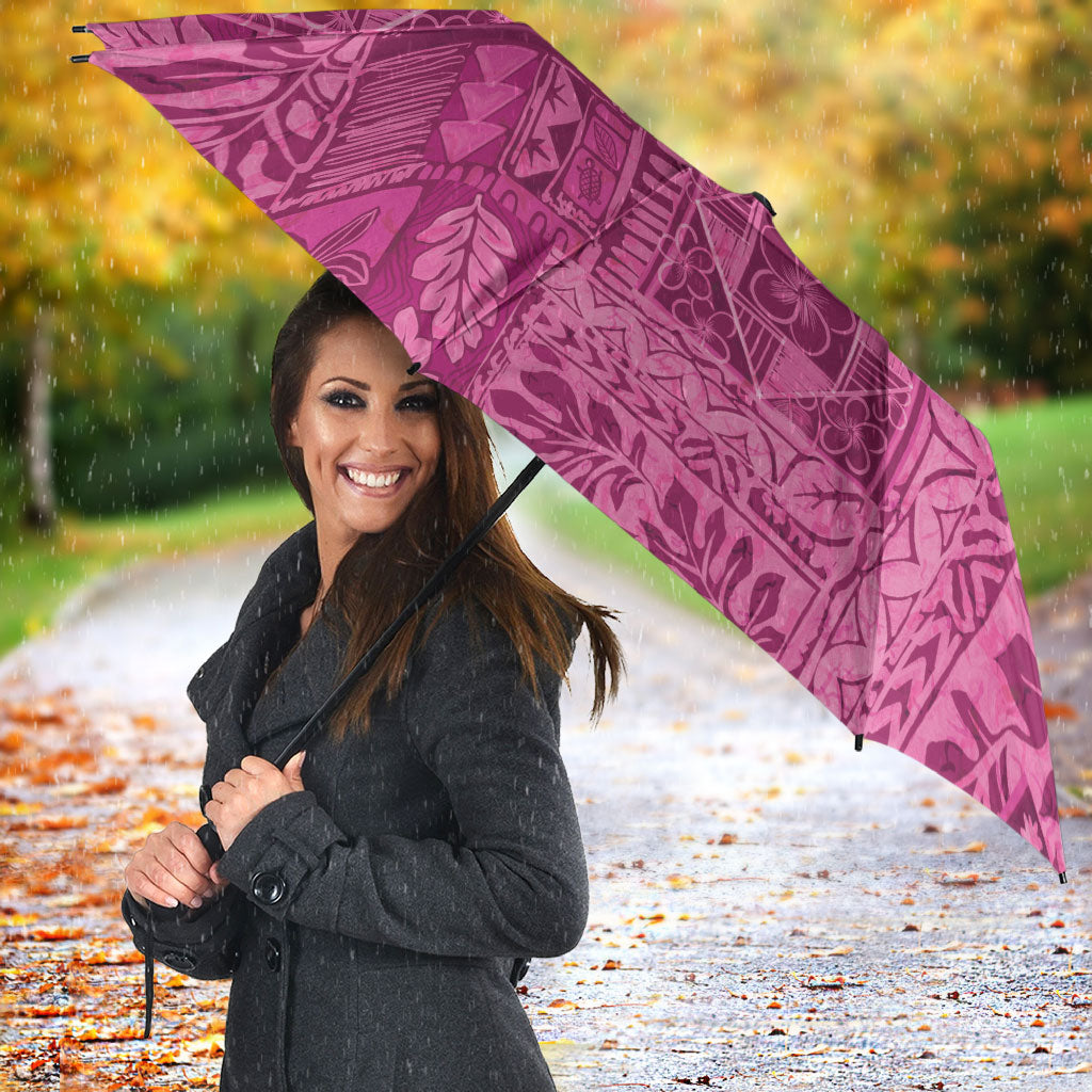 Hawaii Rainforest Beach Tropical Flowers Umbrella LT14 - Polynesian Pride