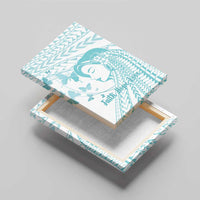 Polynesia Cervical Cancer Awareness Month Canvas Wall Art Polynesian Women Faith Hope Love!