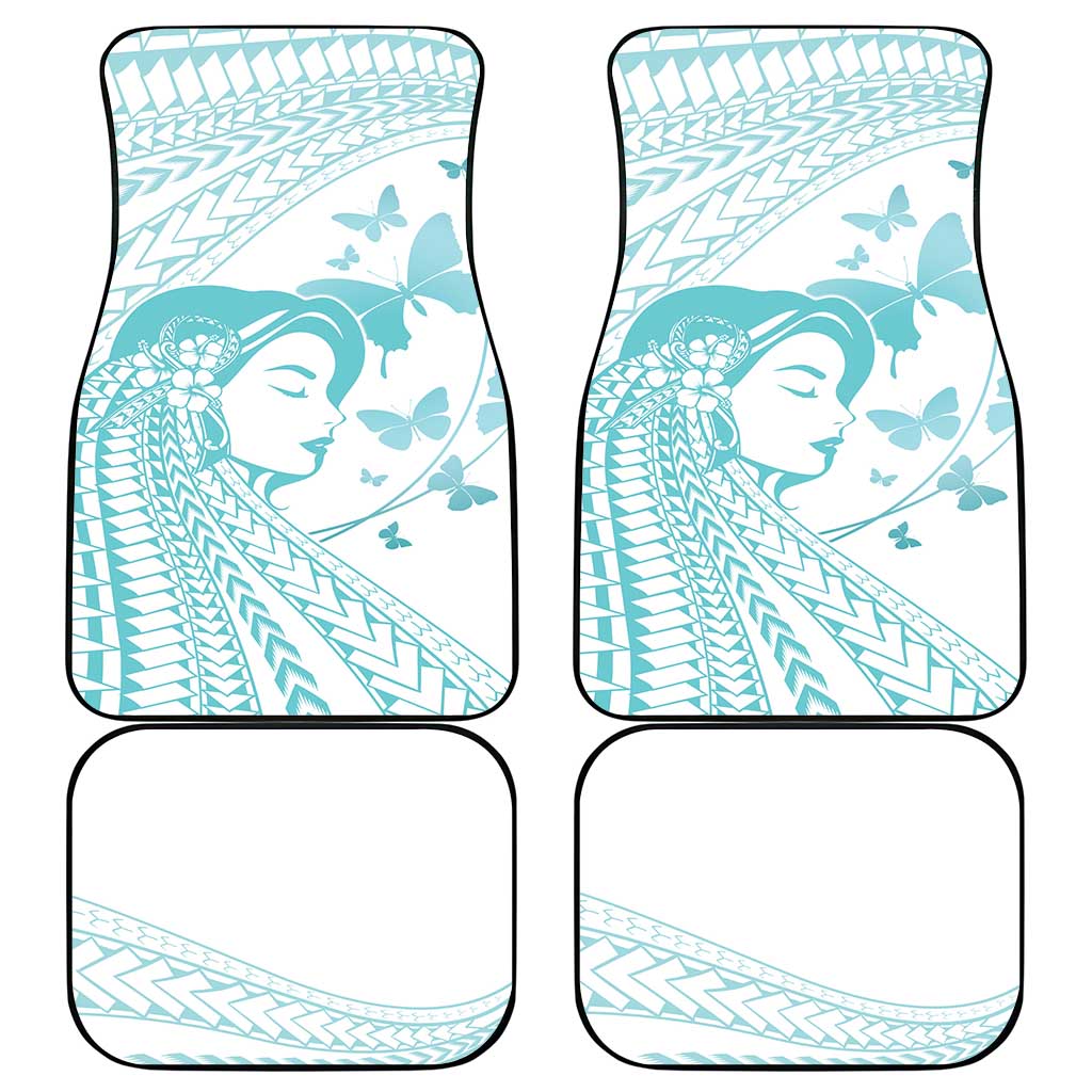 Polynesia Cervical Cancer Awareness Month Car Mats Polynesian Women Faith Hope Love!