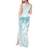Polynesia Cervical Cancer Awareness Month Tank Maxi Dress Polynesian Women Faith Hope Love! LT14 - Polynesian Pride