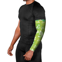 Aloha Hawaii Tuberose Lei Arm Sleeves Tropical Vibes Green Color LT14 - Polynesian Pride