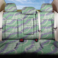 Pastel Green Hawaii Palaka Honohono Pikake Back Car Seat Cover Hawaiian Orchid Lei Polynesian Pattern LT14 One Size Pastel Green - Polynesian Pride
