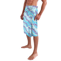 Blue Hawaii Palaka Honohono Pikake Lavalava Hawaiian Orchid Lei Polynesian Pattern LT14 - Polynesian Pride