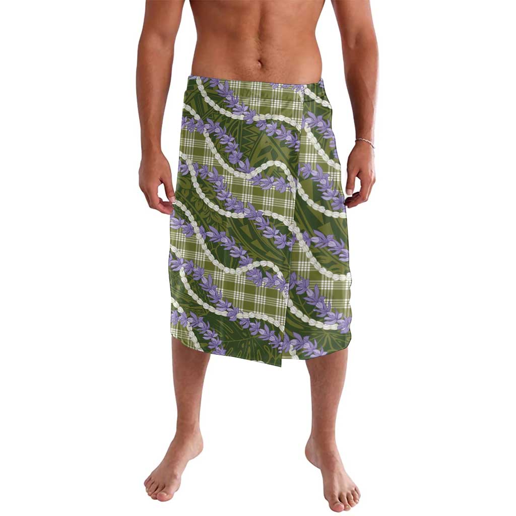 Green Hawaii Palaka Honohono Pikake Lavalava Hawaiian Orchid Lei Polynesian Pattern - Polynesian Pride