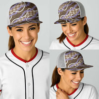 Brown Hawaii Palaka Honohono Pikake Baseball Net Cap Hawaiian Orchid Lei Polynesian Pattern LT14 - Polynesian Pride