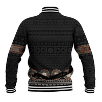 Bula Fiji Dashiki Vintage Fijian Masi Tapa Pattern Baseball Jacket LT14 - Polynesian Pride