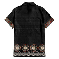 Bula Fiji Dashiki Vintage Fijian Masi Tapa Pattern Family Matching Summer Maxi Dress and Hawaiian Shirt LT14 - Polynesian Pride