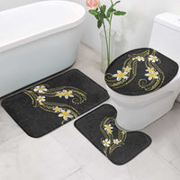 Polynesia Tattoo With Plumeria Bathroom Set Elegant Vibes