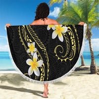 Polynesia Tattoo With Plumeria Beach Blanket Elegant Vibes